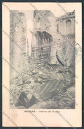 Messina Terremoto Città Poste SCOLLATA IN PARTE cartolina ZB9888 – fronte