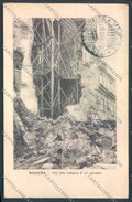 Messina Terremoto Città Poste SCOLLATA IN PARTE cartolina ZB9893 – fronte