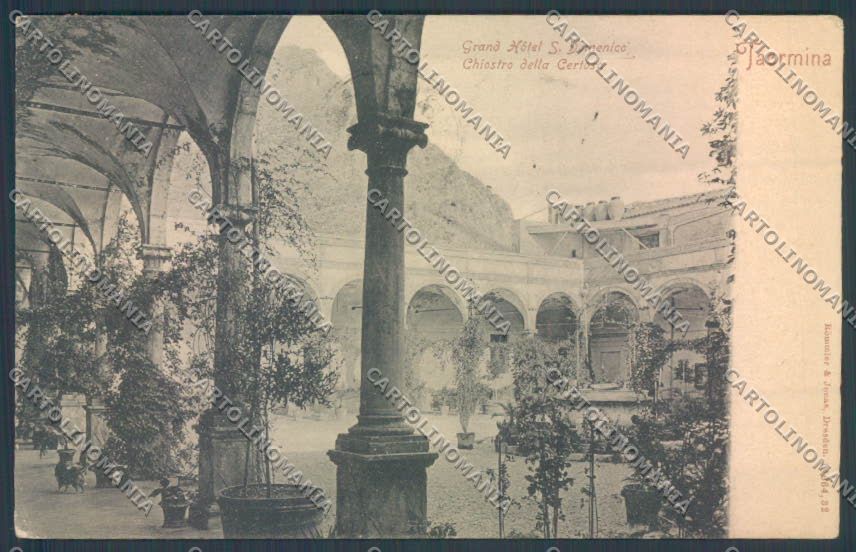 Messina Taormina cartolina ZB9925 – fronte
