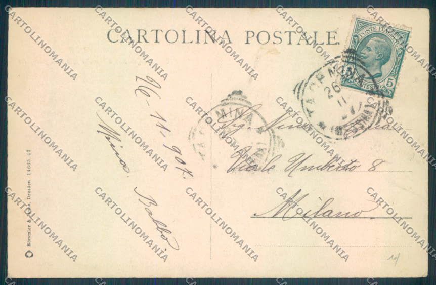 Messina Taormina cartolina ZB9926 – retro