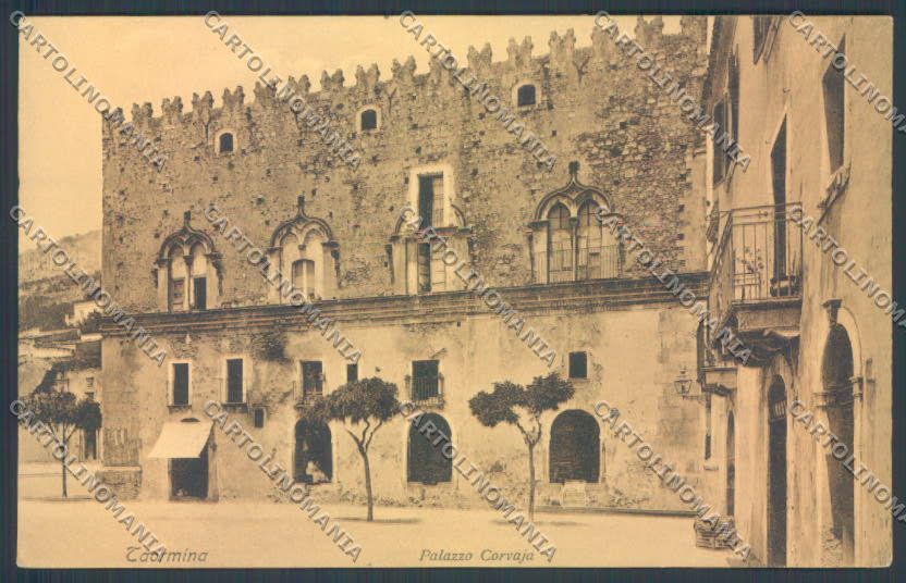 Messina Taormina cartolina ZB9929 – fronte