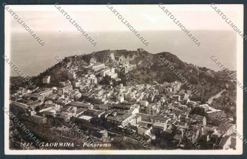 Messina Taormina Foto cartolina ZB9939 – fronte