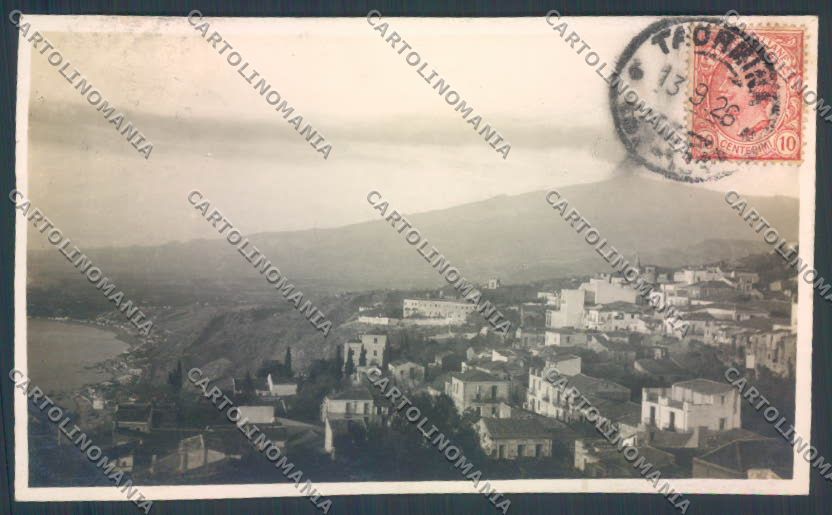 Messina Taormina Foto cartolina ZB9940 – fronte