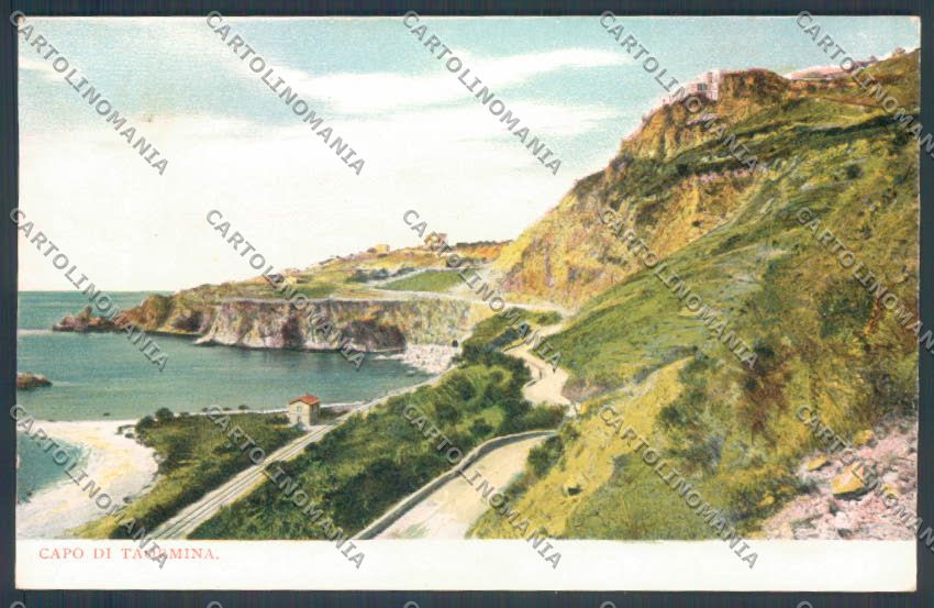 Messina Taormina cartolina ZB9952 – fronte