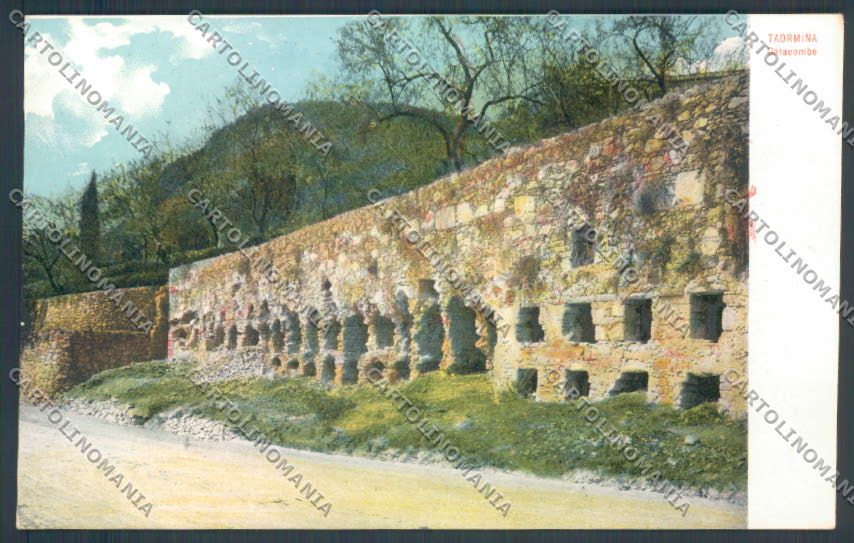 Messina Taormina Catacombe cartolina ZB9953 – fronte