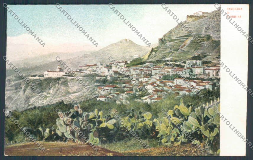 Messina Taormina cartolina ZB9955 – fronte