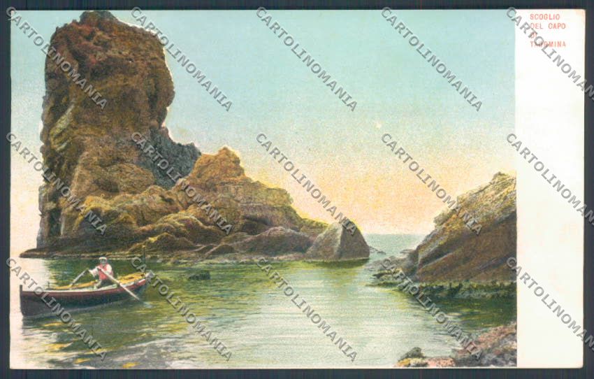 Messina Taormina cartolina ZB9958 – fronte