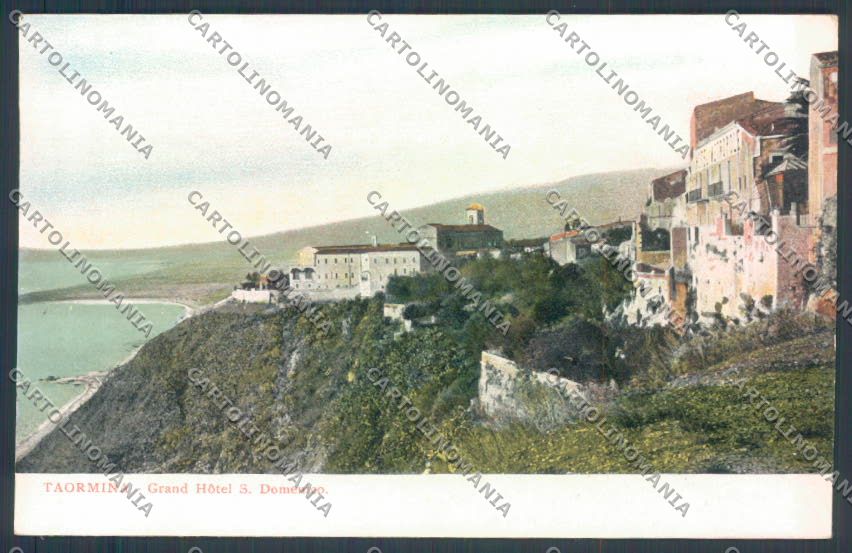 Messina Taormina cartolina ZB9961 – fronte