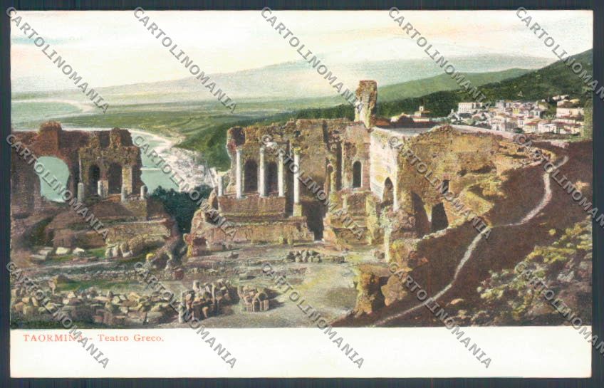 Messina Taormina TeatroGreco cartolina ZB9962 – fronte