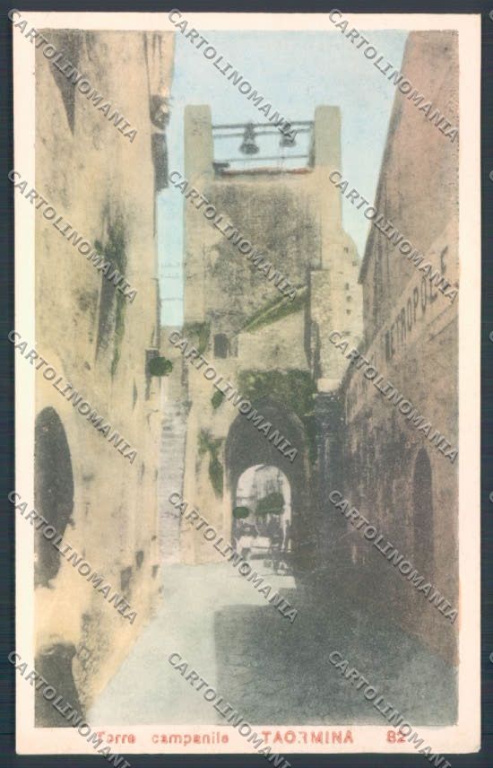 Messina Taormina cartolina ZB9971 – fronte