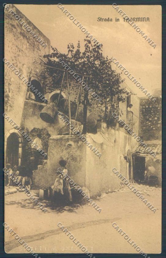 Messina Taormina cartolina ZB9977 – fronte