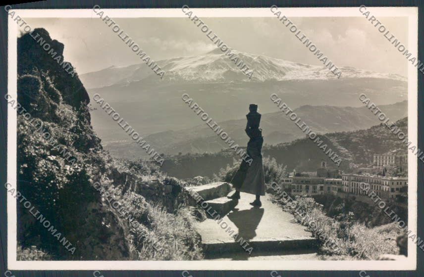 Messina Taormina Foto cartolina ZB9982 – fronte