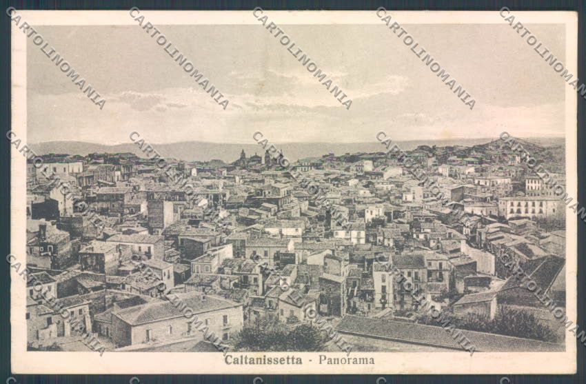 Caltanissetta Città cartolina ZB9992 – fronte
