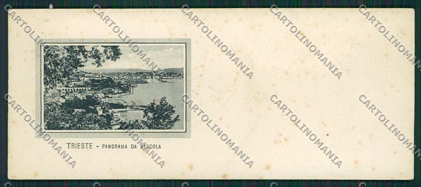 Trieste Città Mini cartolina ZC0001 – fronte