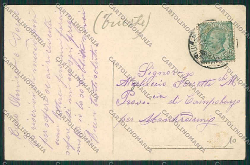 Trieste Città cartolina ZC0015 – retro