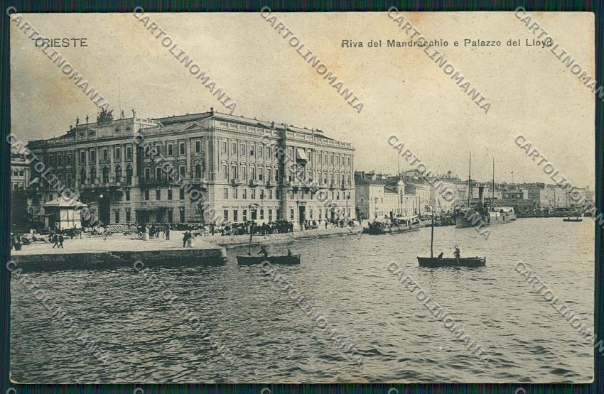 Trieste Città Palazzo del Lloyd cartolina ZC0019 – fronte