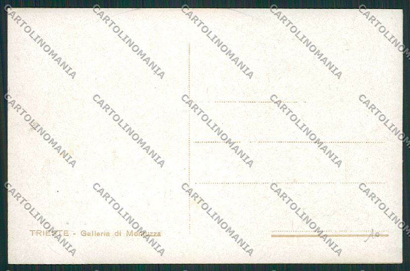 Trieste Città cartolina ZC0021 – retro