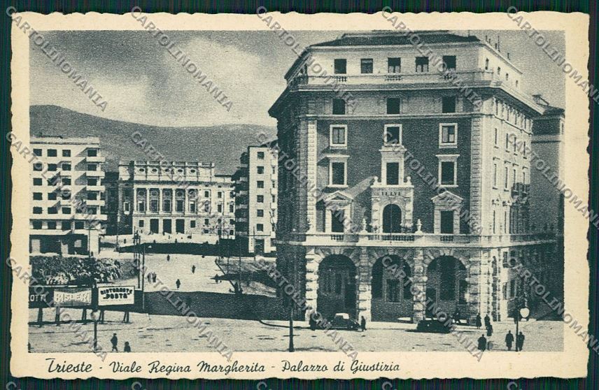 Trieste Città Palazzo di Giustizia cartolina ZC0026 – fronte