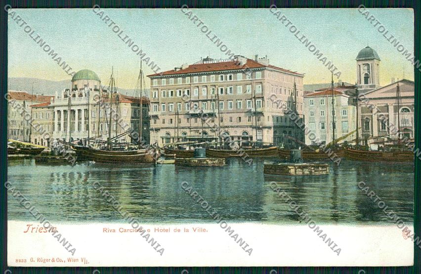 Trieste Città cartolina ZC0027 – fronte