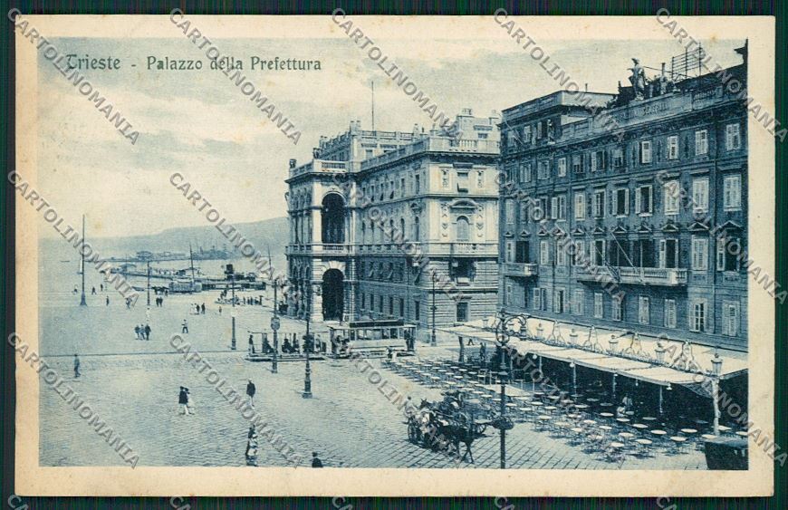 Trieste Città Palazzo della Prefettura cartolina ZC0037 – fronte