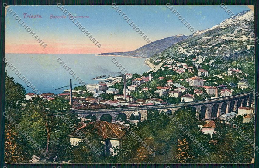 Trieste Barcola cartolina ZC0055 – fronte