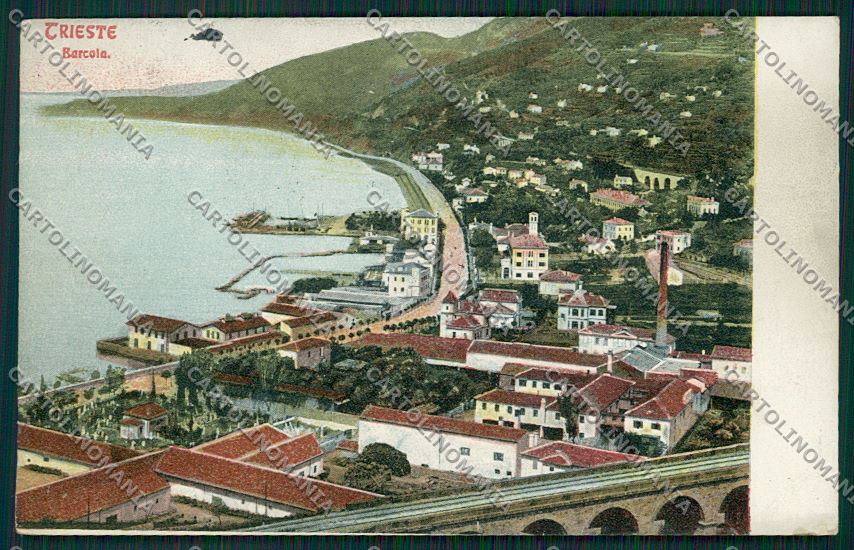 Trieste Barcola cartolina ZC0059 – fronte