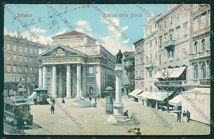 Trieste Città PIEGA cartolina ZC0071 – fronte