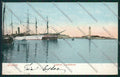 Trieste Città Lanterna Veliero cartolina ZC0072 – fronte