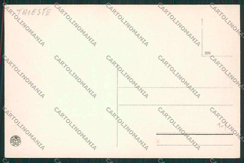 Trieste Città cartolina ZC0122 – retro
