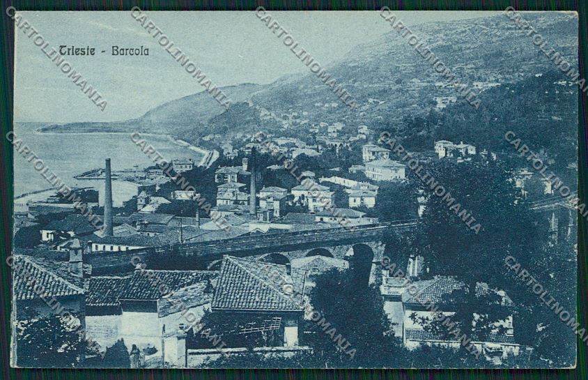 Trieste Barcola cartolina ZC0125 – fronte