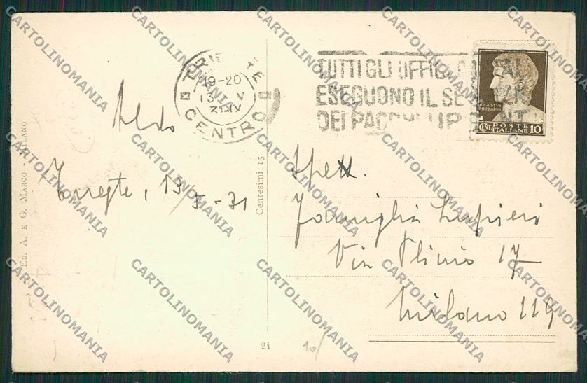 Trieste Città cartolina ZC0139 – retro