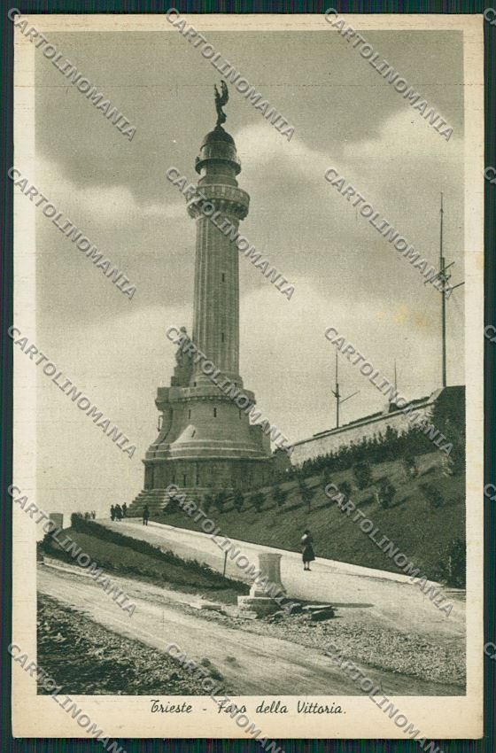 Trieste Città Faro della Vittoria cartolina ZC0145 – fronte