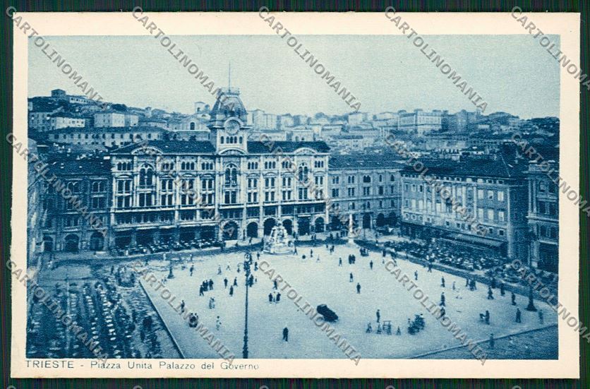 Trieste Città Palazzo del Governo cartolina ZC0161 – fronte