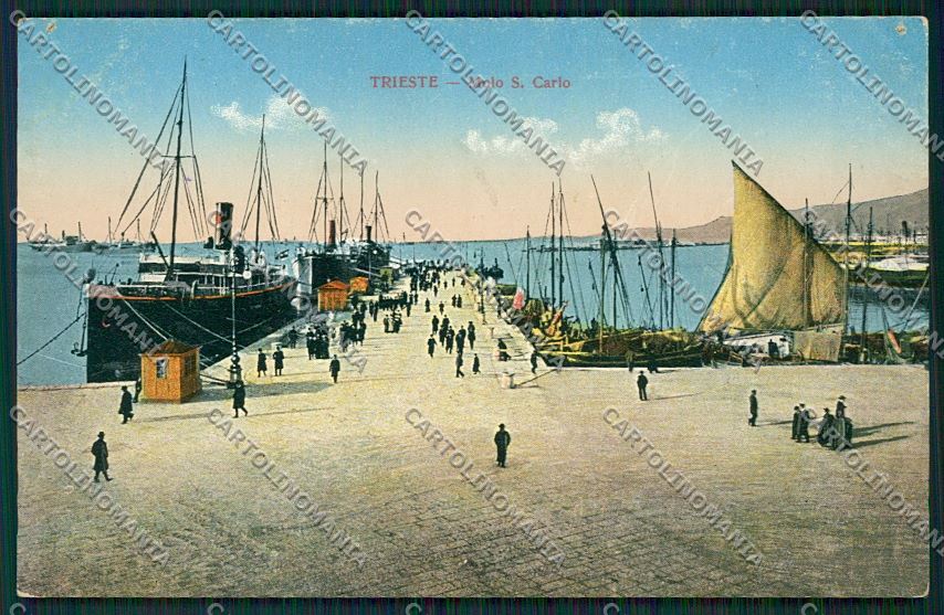 Trieste Città FORI cartolina ZC0175 – fronte