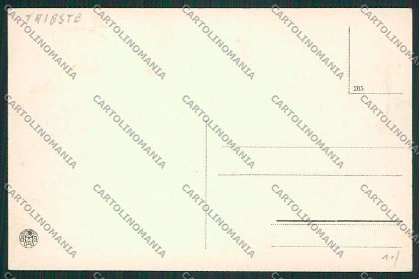 Trieste Città cartolina ZC0176 – retro