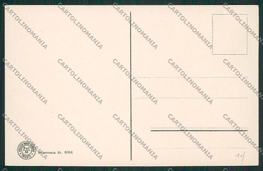 Trieste Città Lanterna cartolina ZC0179 – retro