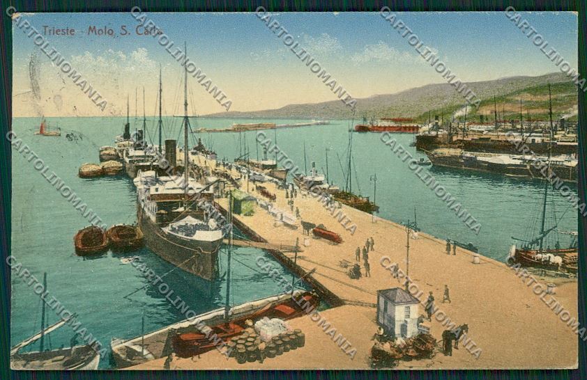 Trieste Città cartolina ZC0201 – fronte