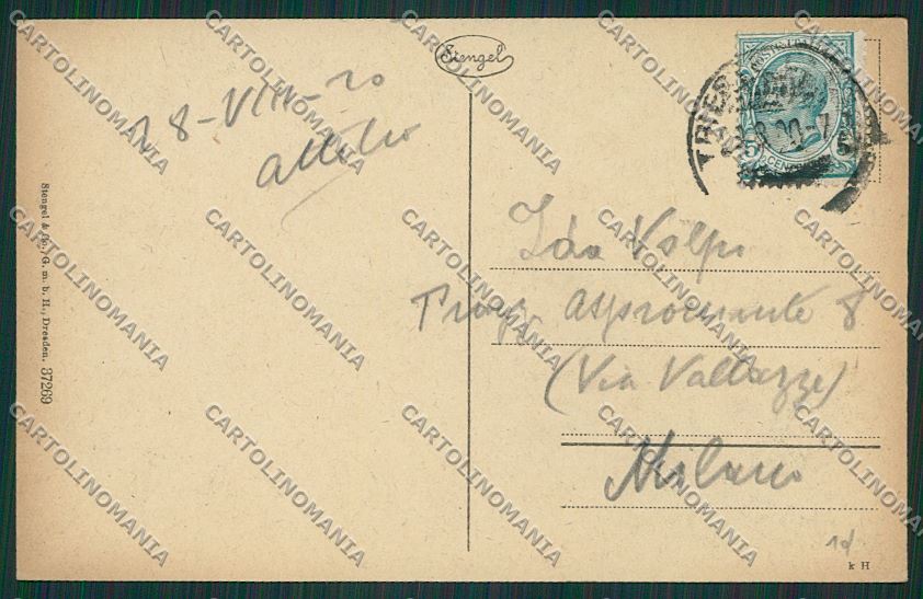 Trieste Città cartolina ZC0201 – retro