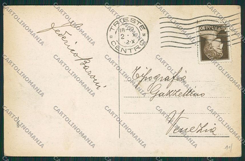 Trieste Città cartolina ZC0253 – retro