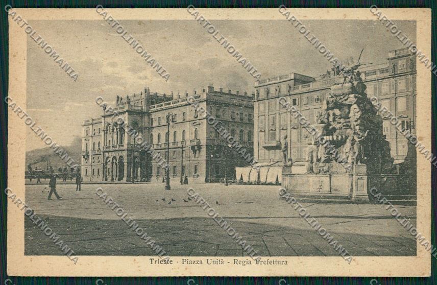 Trieste Città Palazzo della Prefettura cartolina ZC0278 – fronte