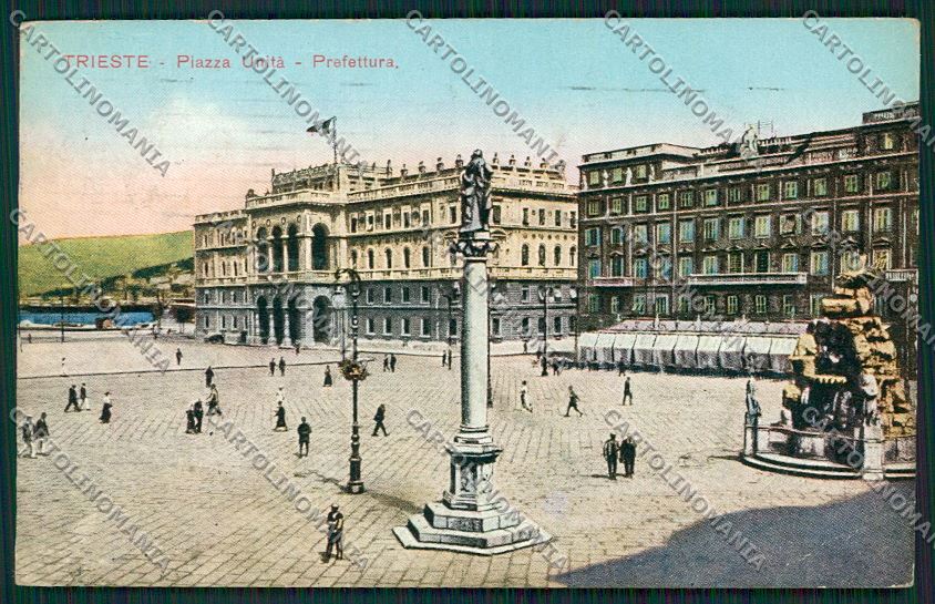 Trieste Città Palazzo della Prefettura cartolina ZC0281 – fronte