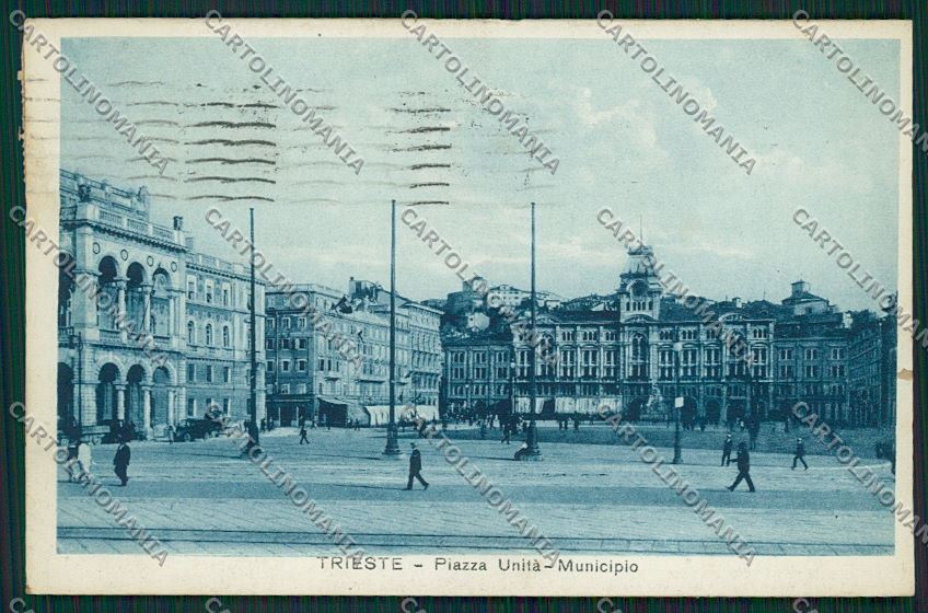 Trieste Città Municipio cartolina ZC0284 – fronte