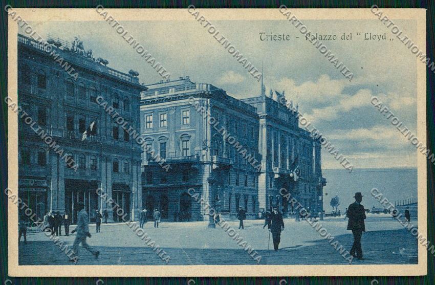 Trieste Città Palazzo del Lloyd cartolina ZC0290 – fronte