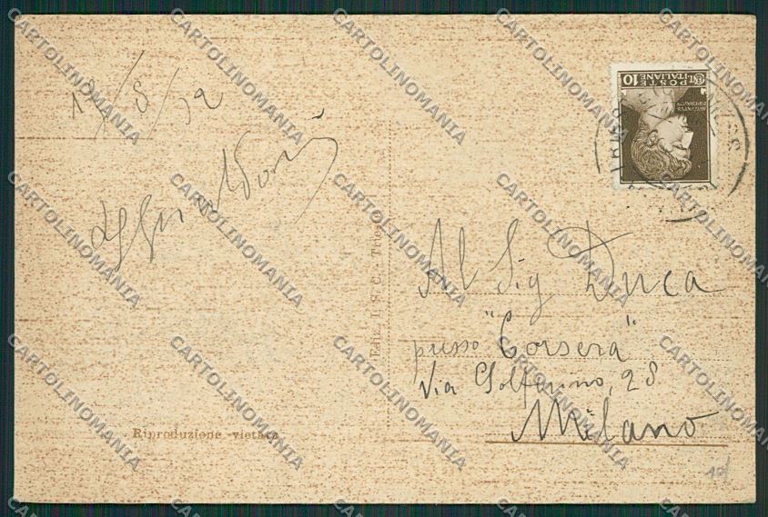 Trieste Città cartolina ZC0298 – retro