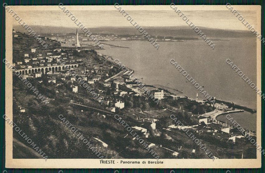 Trieste Barcola cartolina ZC0318 – fronte