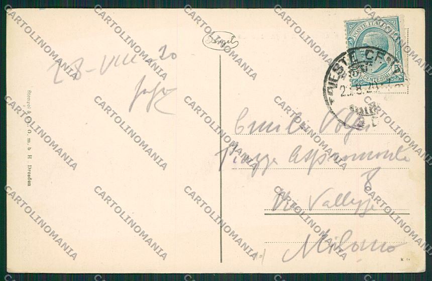 Trieste Città cartolina ZC0367 – retro