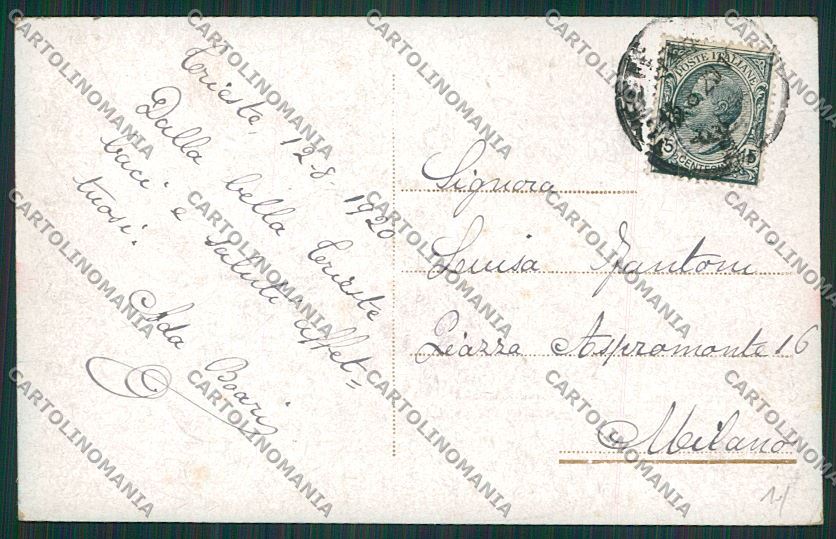 Trieste Città cartolina ZC0402 – retro