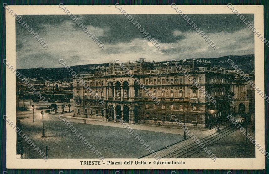 Trieste Città Chiaro di Luna cartolina ZC0405 – fronte
