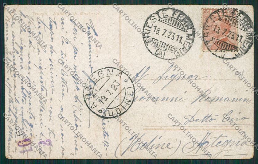 Trieste Città cartolina ZC0415 – retro
