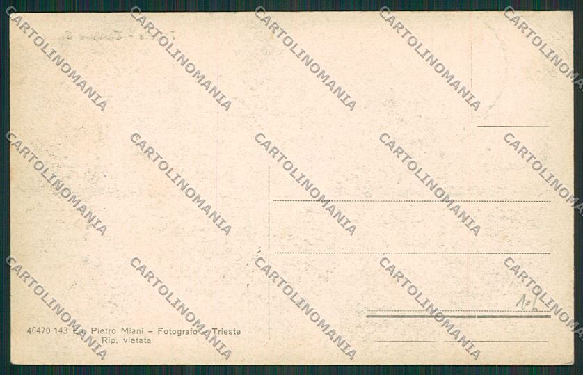 Trieste Città Stazione Centrale cartolina ZC0416 – retro